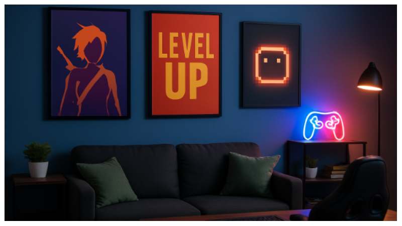 Elevate Your Space and Level Up Your Creativity: How Gaming Culture Inspires Modern Home Décor